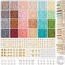 3mm Glass Seed Beads for Bracelets Making, Friendship Bracelet Making Kit for Girls, 24 Colors Bead Bracelet Kit, Beads for Jewelry Making Kit, DIY, Arts and Crafts Gifts Age 3+